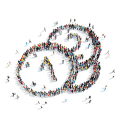 people  shape  coins  cartoon