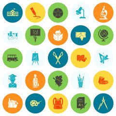 School and Education Icons