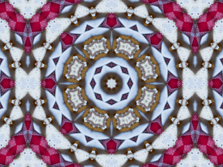 Seamless background from squares. kaleidoscope
