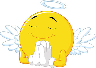Angel emoticon