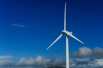 Fototapeta premium Wind energy turbine, Ecology
