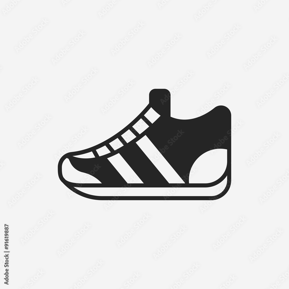 Canvas Prints sneaker icon