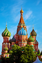Fototapeta na wymiar St. Basil's Cathedral in Moscow, Russia