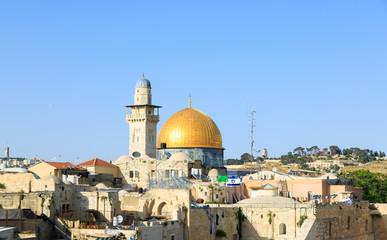 Mosque of Al-aqsa in Jerusalem