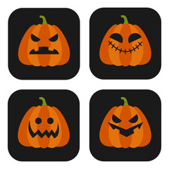 Halloween Pumpkin, set