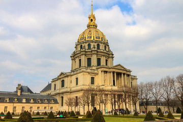 Panorama of Cathedral Les Invalides