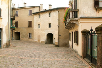Houses at the old village of Gentilino