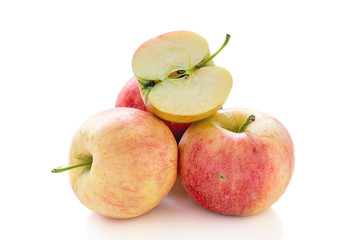 Three and a half apple.