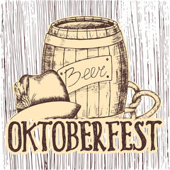 Oktoberfest vector illustration