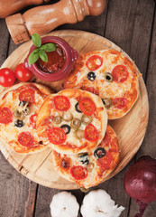 Mini pizzas