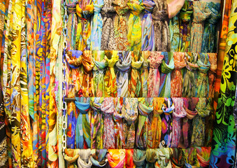 colored fabrics