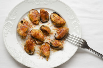 Galician mussels