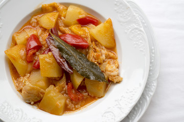 cod with potatoes