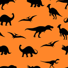 Jurassic world seamless pattern background