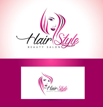 Hairstyle Salon Logo Design