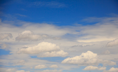 Stock Photo:.colorful dramatic sky with cloud