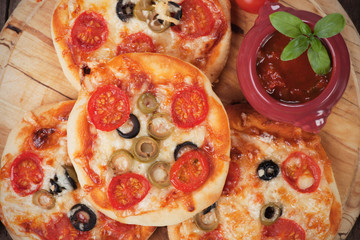 Mini pizzas