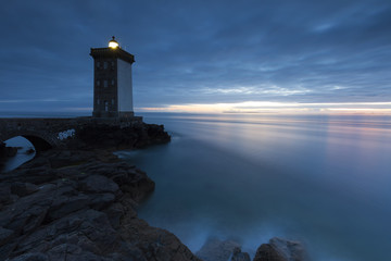 Kermorvan Leuchtturm in der Bretagne