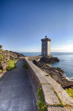 Kermorvan Leuchtturm in der Bretagne