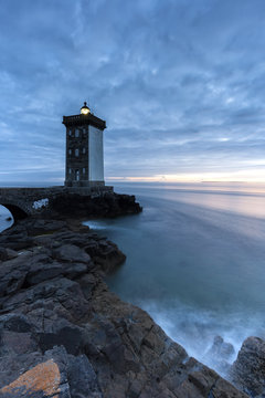 Kermorvan Leuchtturm in der Bretagne