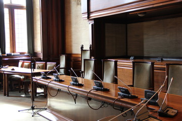 a classic conference room