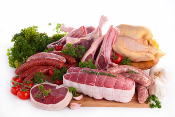 raw meats