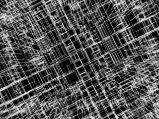 Digital background with cubic 3d structure