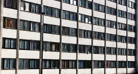 Old student's hostel facade