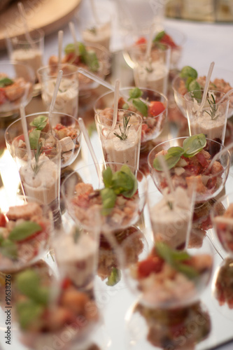 elegant table preparation with