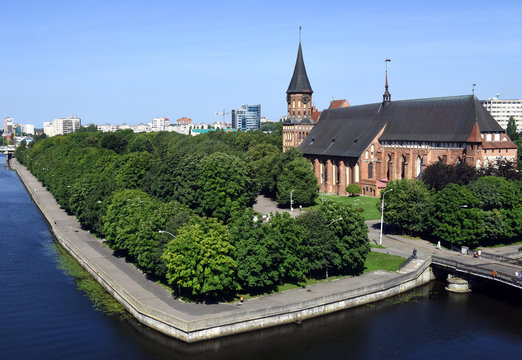 Cathedral in Kaliningrad (Koenigsberg), Russia фотография Stock Adobe Stock
