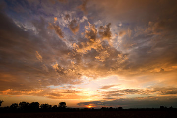 Obraz premium Sunset sky