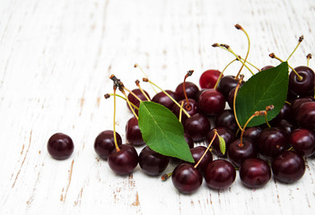 Fresh  cherries
