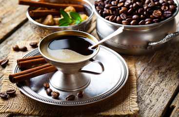 Black coffee