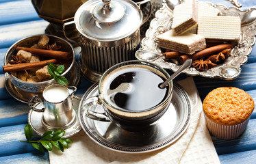 Black coffee