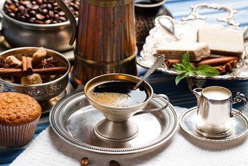Black coffee