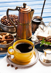 Black coffee