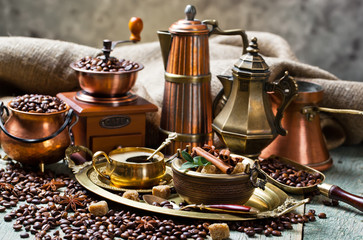 Black coffee