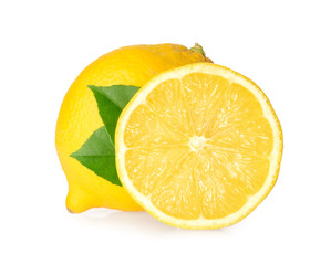 Lemon isolated