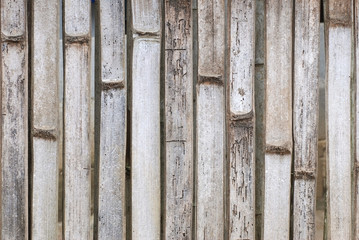 Old bamboo wall background