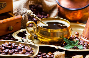 Black coffee