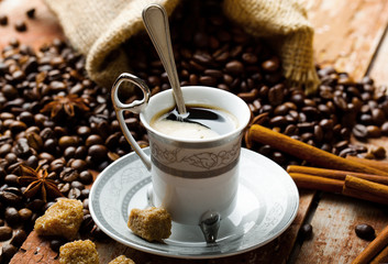 Black coffee