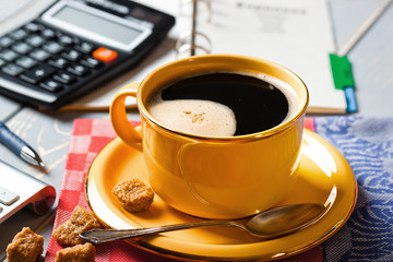 Black coffee