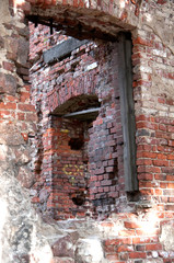 doorway in an old abandoned house