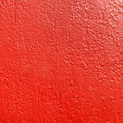 Texture of an metal, painted in red color
