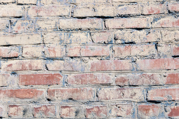 background of the old brick walls