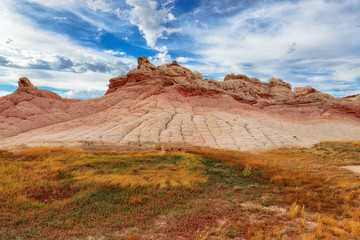 Sandstone rock formation White Pocket, area of Vermilion Cliffs National Monument