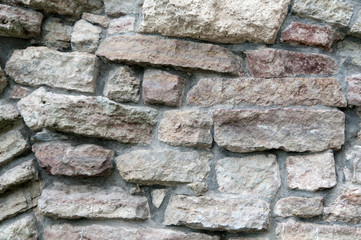 background of the old unprocessed stone