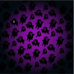 Halloween dark background with brings