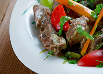 Eastern roast lamb tripe