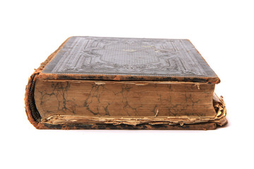 old book isolated